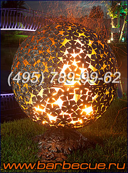 Огненная сфера и костровая чаша - украшение садового участка. Недорого огненные сферы Fire Pits