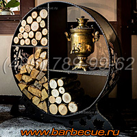Кованые дровницы купить недорого в Москве. Подарочные дровницы для дачи купить у производителя
