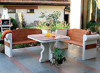 Садовая мебель: скамейки, столы. Купить садовую мебель.
